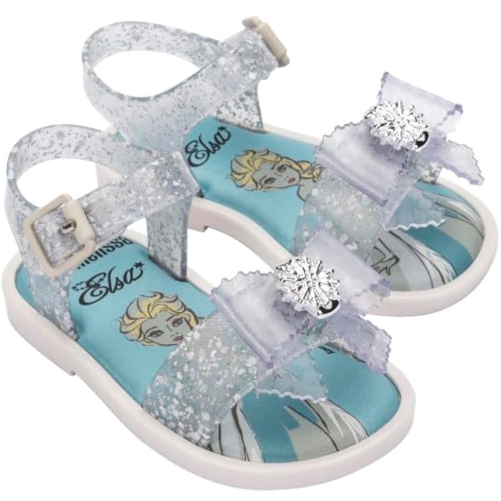 Frozen Kids Sandals - Silver Glitter